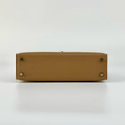 MINI KELLY II (20) EPSOM LEATHER CHAI WITH PALLADIUM HARDWARE (PHW)