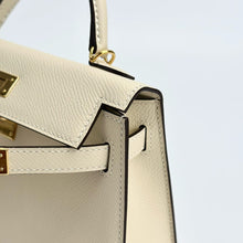 MINI KELLY II (20) EPSOM LEATHER NATA WITH GOLD HARDWARE (GHW)