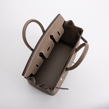 BIRKIN 25 TOGO LEATHER ETOUPE WITH PALLADIUM HARDWARE (PHW)