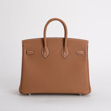 BIRKIN 25 TOGO LEATHER GOLD WITH PALLADIUM HARDWARE (PHW)