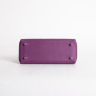 KELLY 25 SWIFT LEATHER ANEMONE WITH PALLADIUM HARDWARE (PHW)