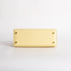 KELLY 25 EPSOM LEATHER JAUNE POUSSIN WITH GOLD HARDWARE (GHW)