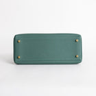 KELLY 28 TOGO LEATHER MALACHITE WITH GOLD HARDWARE (GHW)