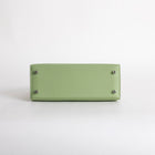 KELLY 25 EPSOM LEATHER VERT CRIQUET WITH PALLADIUM HARDWARE (PHW)