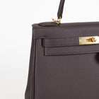 KELLY 28 TOGO LEATHER CHOCOLAT WITH GOLD HARDWARE (GHW)