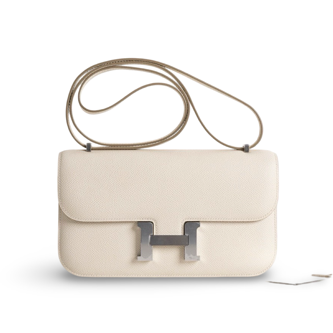 CONSTANCE 24 ELAN EPSOM LEATHER CRAIE WITH PALLADIUM HARDWARE (PHW)