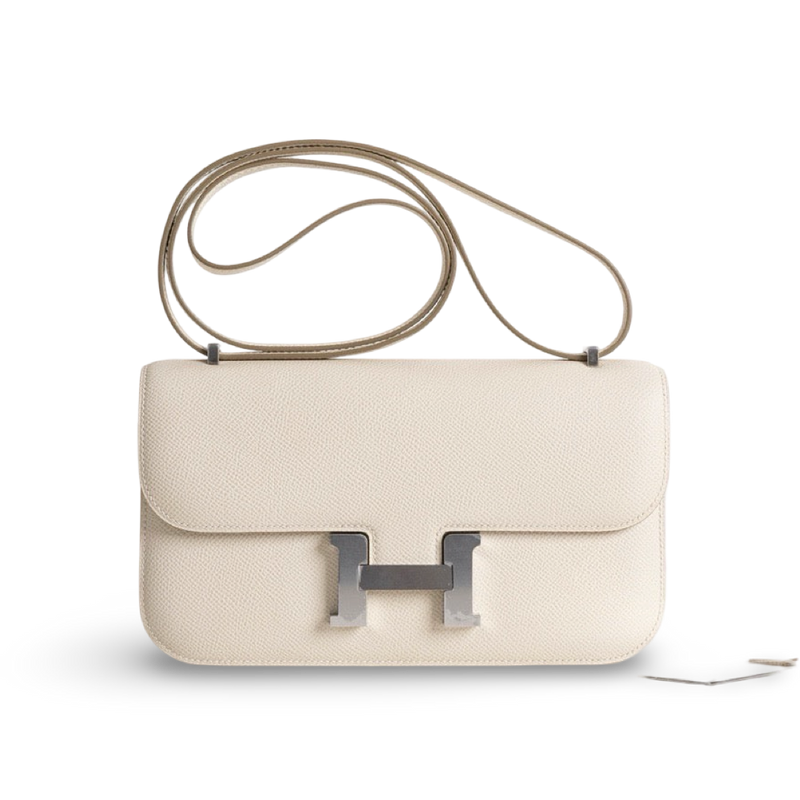 CONSTANCE 24 ELAN EPSOM LEATHER CRAIE WITH PALLADIUM HARDWARE (PHW)