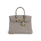 BIRKIN 30 TOGO LEATHER GRIS ASPHALTE WITH GOLD HARDWARE (GHW)