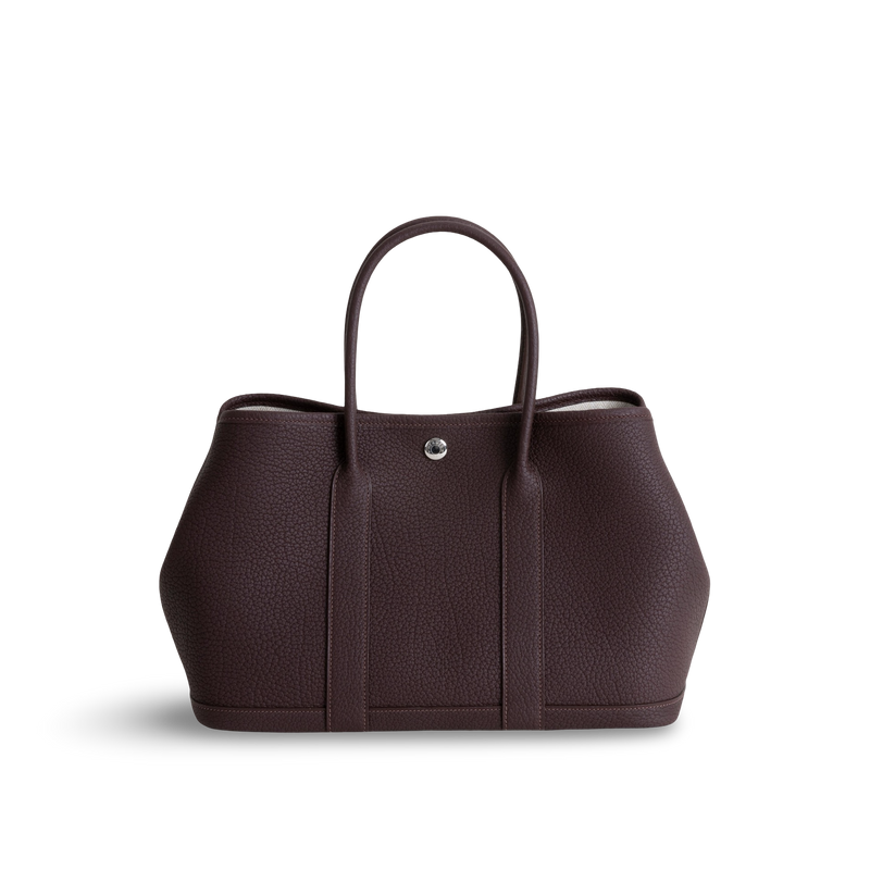 GARDEN PARTY 30 NEGONDA LEATHER ROUGE SELLIER WITH PALLADIUM HARDWARE (PHW)