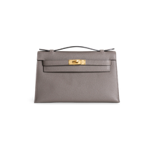 KELLY POCHETTE EPSOM LEATHER ETAIN WITH GOLD HARDWARE (GHW)