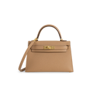 MINI KELLY II (20) EPSOM LEATHER CHAI WITH GOLD HARDWARE (GHW)