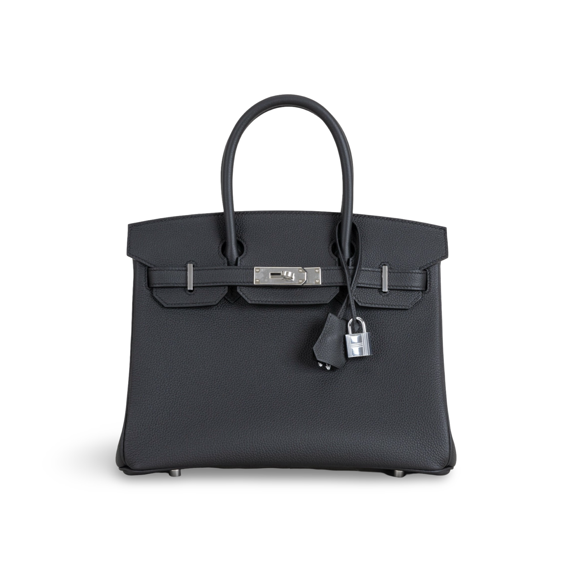 BIRKIN 30 TOGO LEATHER NOIR (BLACK) WITH PALLADIUM HARDWARE (PHW)