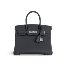 BIRKIN 30 TOGO LEATHER NOIR (BLACK) WITH PALLADIUM HARDWARE (PHW)