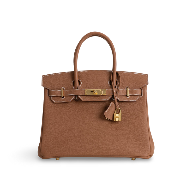 BIRKIN 30 TOGO LEATHER GOLD WITH GOLD HARDWARE (GHW)