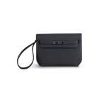 KELLY DEPECHES 25 TOGO LEATHER SO BLACK WITH PVD BLACK HARDWARE (LIMITED)