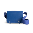 GETA CHEVRE LEATHER BLEU ELECTRIC WITH PALLADIUM HARDWARE (PHW)