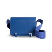 GETA CHEVRE LEATHER BLEU ELECTRIC WITH PALLADIUM HARDWARE (PHW)