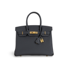 BIRKIN 30 TOGO LEATHER NOIR (BLACK) WITH GOLD HARDWARE (GHW)