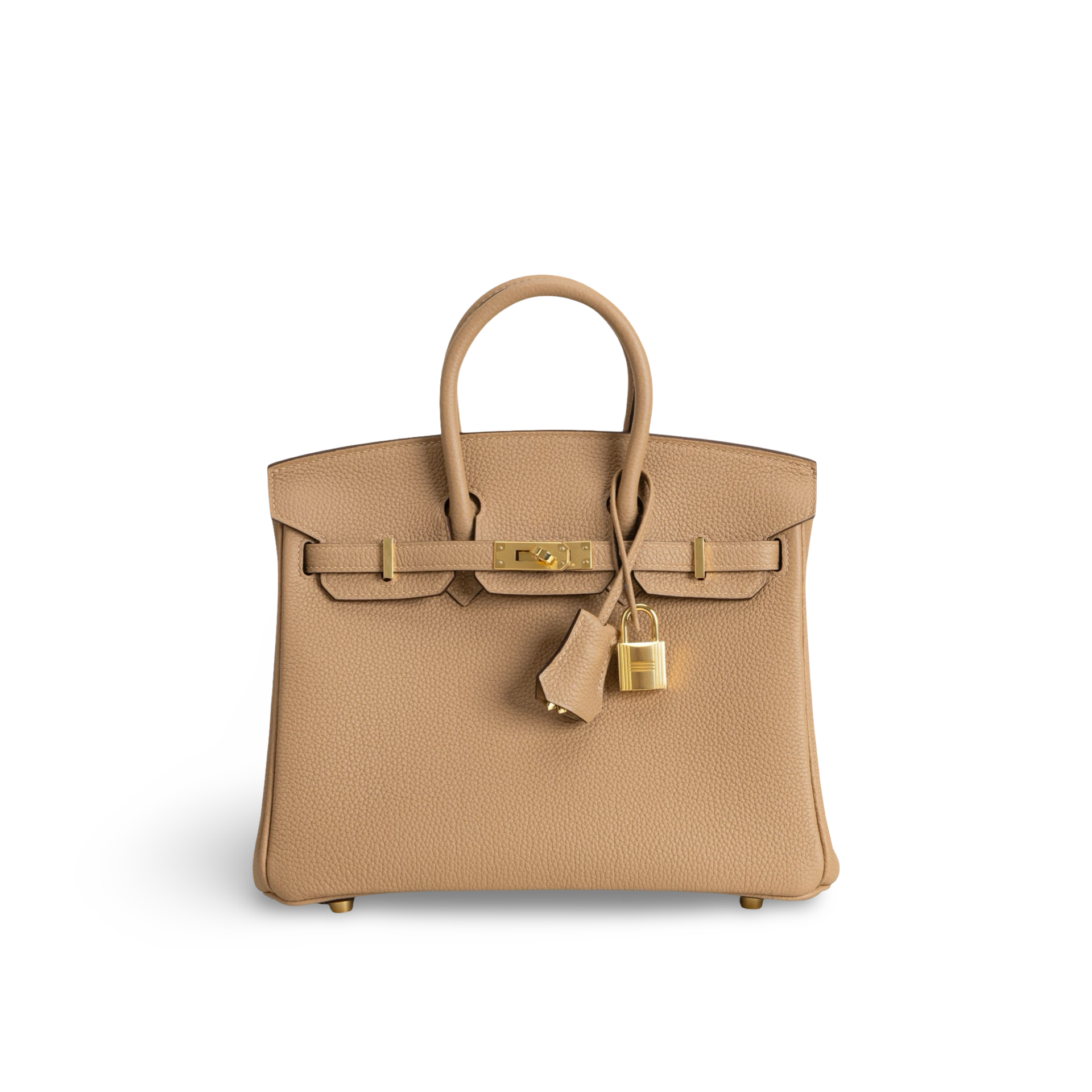 BIRKIN 25 TOGO LEATHER CHAI WITH GOLD HARDWARE (GHW)
