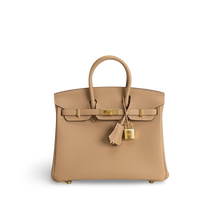 BIRKIN 25 TOGO LEATHER CHAI WITH GOLD HARDWARE (GHW)