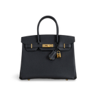 BIRKIN 30 EPSOM LEATHER NOIR (BLACK) WITH GOLD HARDWARE (GHW)