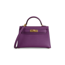 MINI KELLY II (20) EPSOM LEATHER ANEMONE WITH GOLD HARDWARE (GHW)