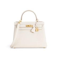 KELLY 28 TOGO LEATHER CRAIE WITH GOLD HARDWARE (GHW)