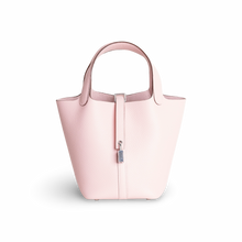 PICOTIN 18 LOCK CLEMENCE LEATHER ROSE SAKURA WITH PALLADIUM HARDWARE (PHW)