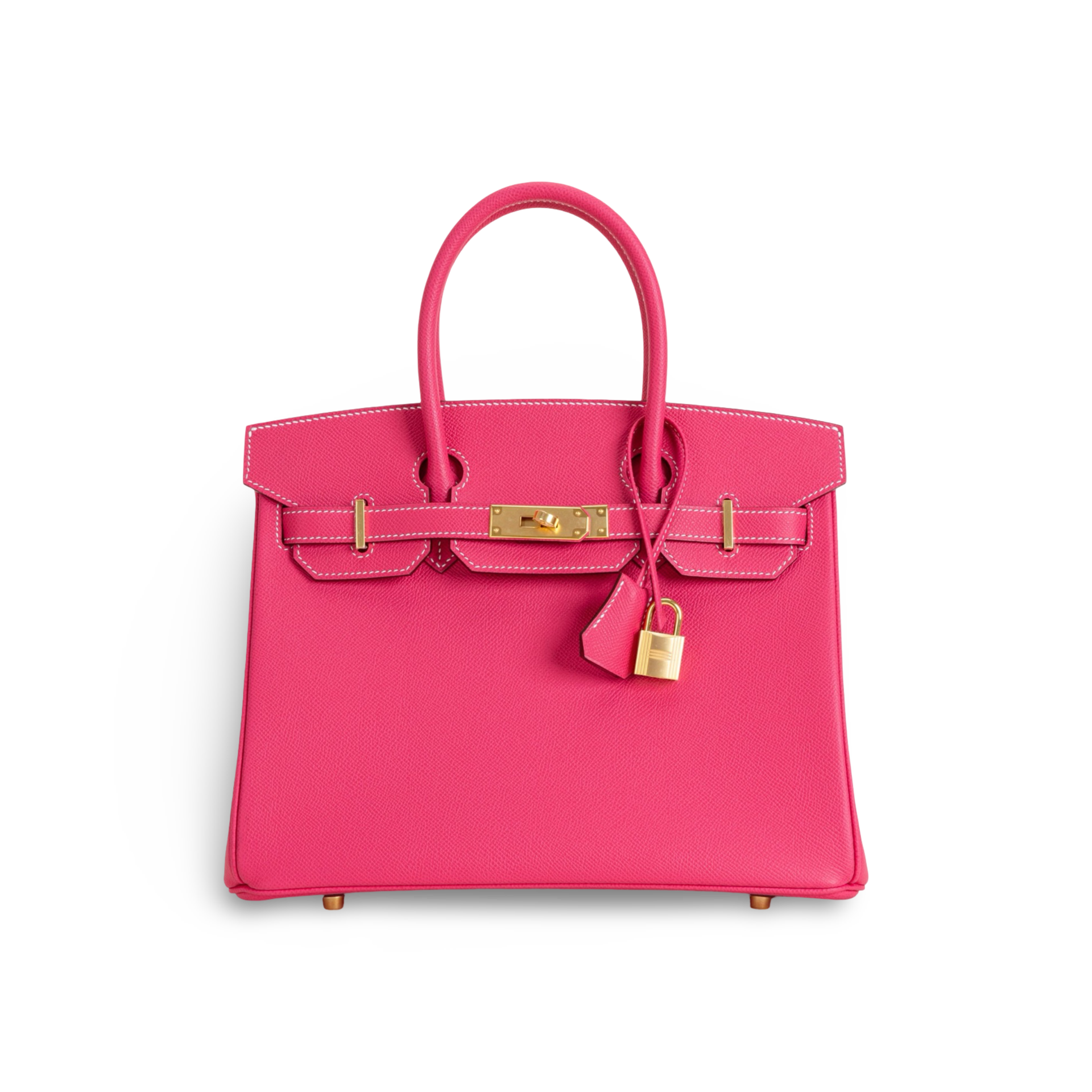 BIRKIN 30 EPSOM LEATHER ROSE TYRIEN WITH GOLD HARDWARE (GHW)