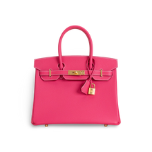 BIRKIN 30 EPSOM LEATHER ROSE TYRIEN WITH GOLD HARDWARE (GHW)