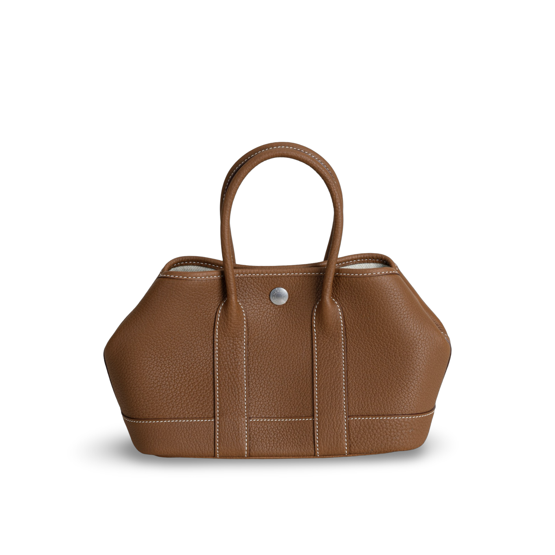 GARDEN PARTY (MINI) NEGONDA LEATHER GOLD WITH PALLADIUM HARDWARE (PHW)