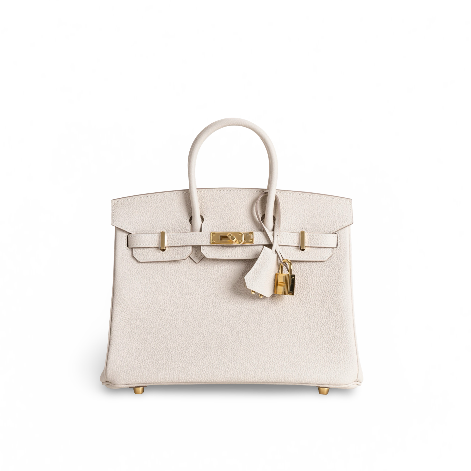 BIRKIN 25 TOGO LEATHER CRAIE WITH GOLD HARDWARE (GHW)