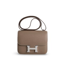 CONSTANCE 18 (MINI) EPSOM LEATHER ETOUPE WITH PALLADIUM HARDWARE (PHW)