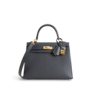 KELLY 25 EPSOM LEATHER NOIR (BLACK) WITH GOLD HARDWARE (GHW)