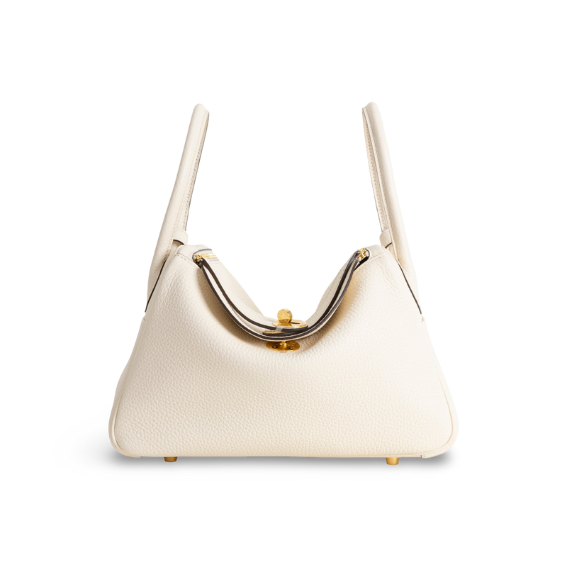 LINDY 26 CLEMENCE LEATHER NATA WITH GOLD HARDWARE (GHW)