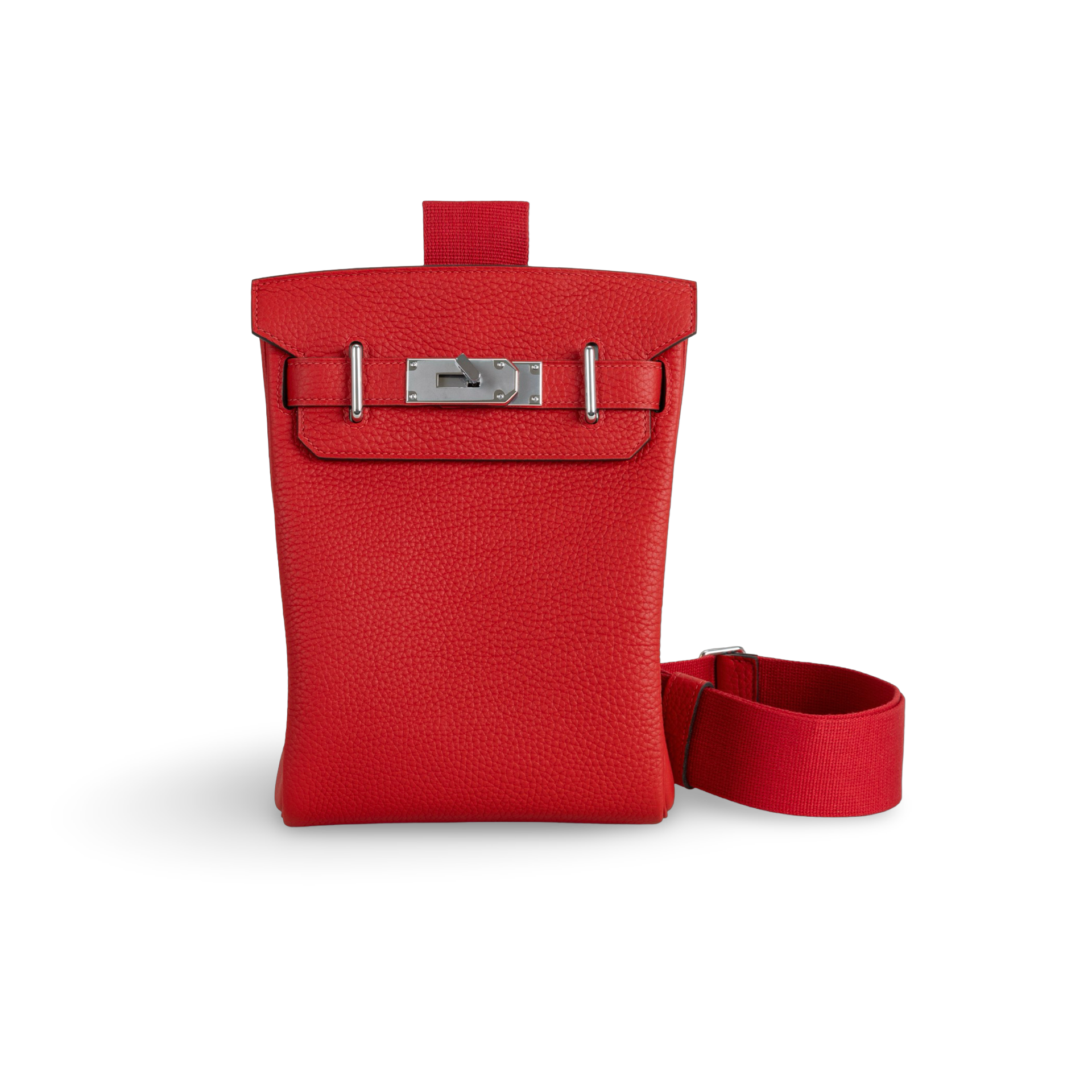 HAC A DOS TOGO LEATHER ROSE DE COEUR WITH PALLADIUM HARDWARE (PHW)