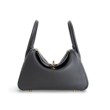 LINDY 26 CLEMENCE LEATHER NOIR (BLACK) WITH GOLD HARDWARE (GHW)