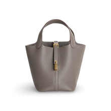 PICOTIN 18 LOCK CLEMENCE LEATHER ETAIN WITH GOLD HARDWARE (GHW)