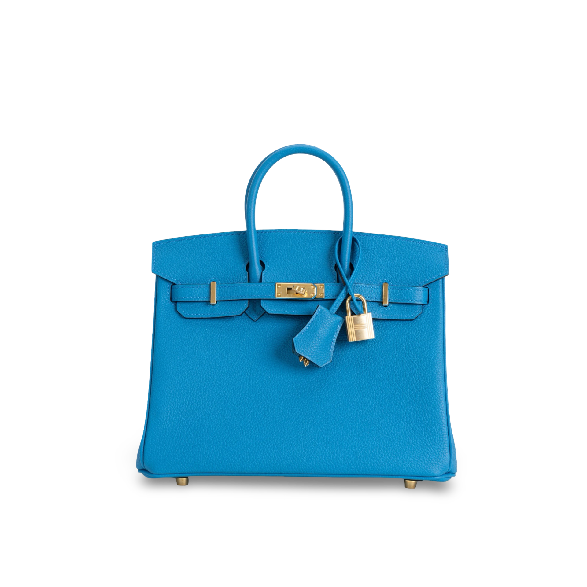 BIRKIN 25 TOGO LEATHER BLEU ZANZIBAR WITH GOLD HARDWARE (GHW)