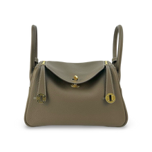 LINDY 26 CLEMENCE LEATHER ETOUPE WITH GOLD HARDWARE (GHW)