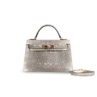 MINI KELLY II (20) OMBRE LIZARD WITH ROSE GOLD HARDWARE (RGHW)