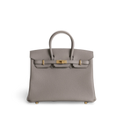 BIRKIN 25 TOGO LEATHER GRIS ASPHALTE WITH GOLD HARDWARE (GHW)