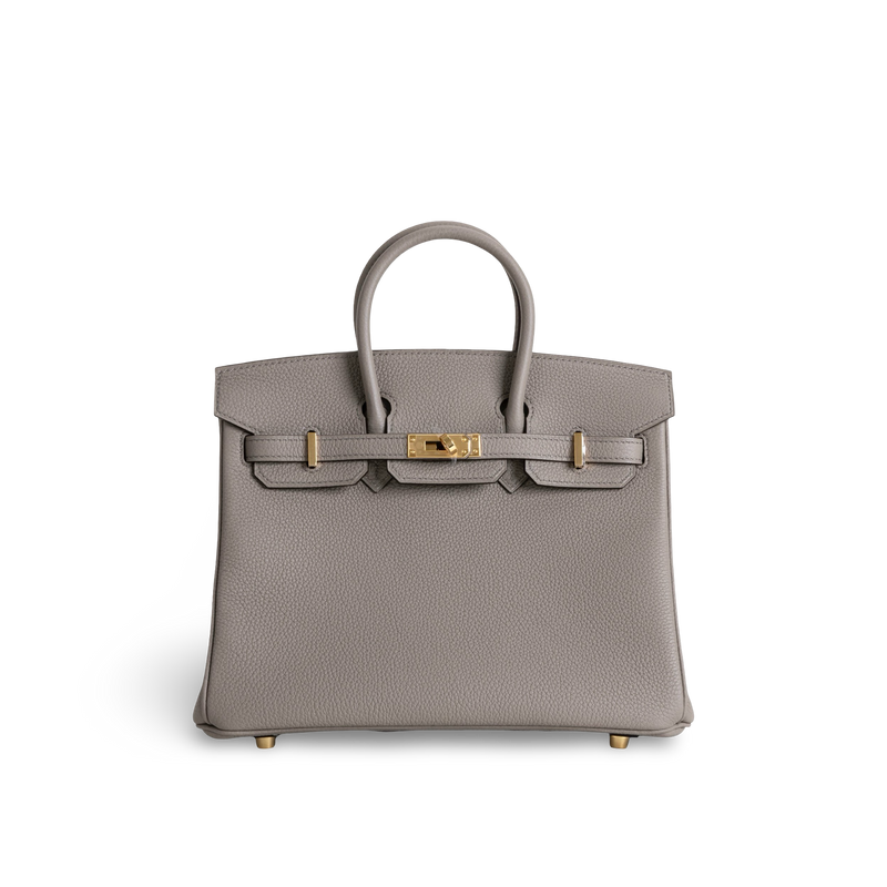 BIRKIN 25 TOGO LEATHER GRIS ASPHALTE WITH GOLD HARDWARE (GHW)