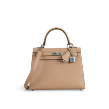 KELLY 25 EPSOM LEATHER CHAI WITH PALLADIUM HARDWARE (PHW)