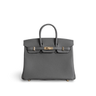 BIRKIN 25 TOGO LEATHER GRIS MEYER WITH GOLD HARDWARE (GHW)