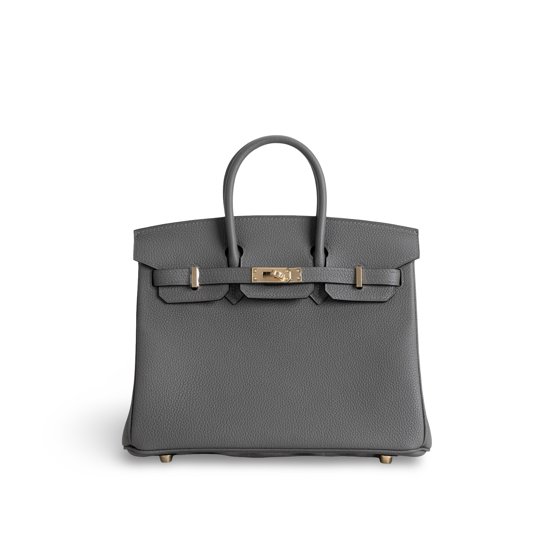 BIRKIN 25 TOGO LEATHER GRIS MEYER WITH GOLD HARDWARE (GHW)