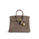 BIRKIN 25 TOGO LEATHER ETOUPE WITH GOLD HARDWARE (GHW)