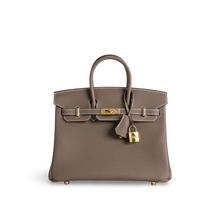 BIRKIN 25 TOGO LEATHER ETOUPE WITH GOLD HARDWARE (GHW)