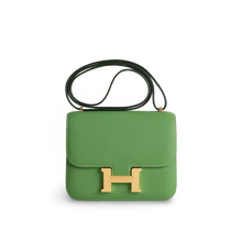 CONSTANCE 18 (MINI) EPSOM LEATHER VERT YUCCA WITH GOLD HARDWARE (GHW)