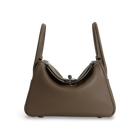 LINDY 30 CLEMENCE LEATHER ETOUPE WITH PALLADIUM HARDWARE (PHW)